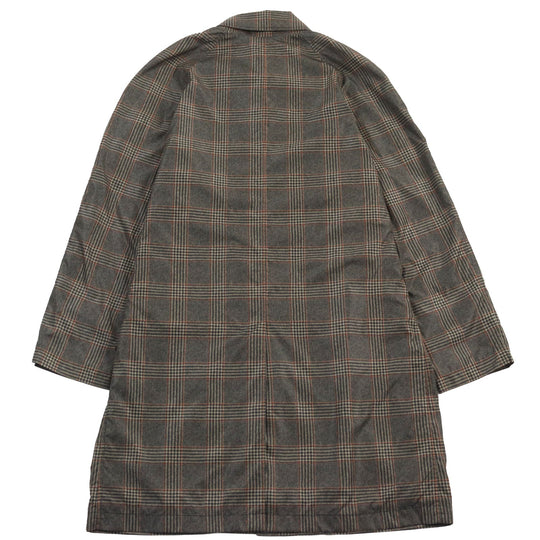 Dunhill Stainless collar coat Outer: 100% nylon, Lining: 50% cupra, Lining: 50% cotton, Sleeve lining: 100% rayon Brown type mens M Used Authentic