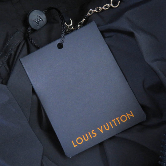 LOUIS VUITTON Blouson Main: 95% nylon, Main: 5% polyurethane, Part: 100% nylon Navy mens 50 Used Authentic