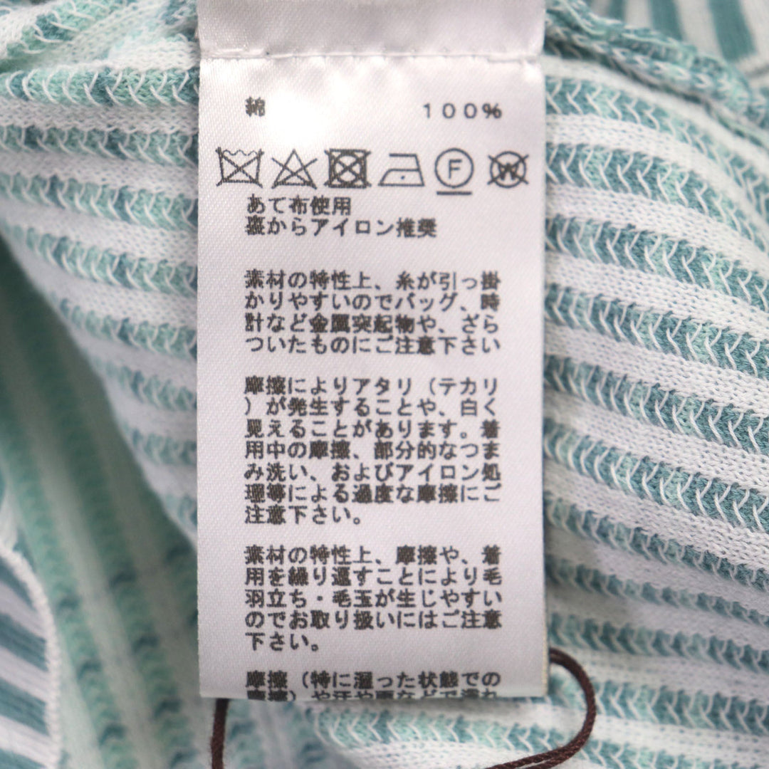 HERMES Hoodie Main: 100% cotton White mulch mens XXL Used Authentic