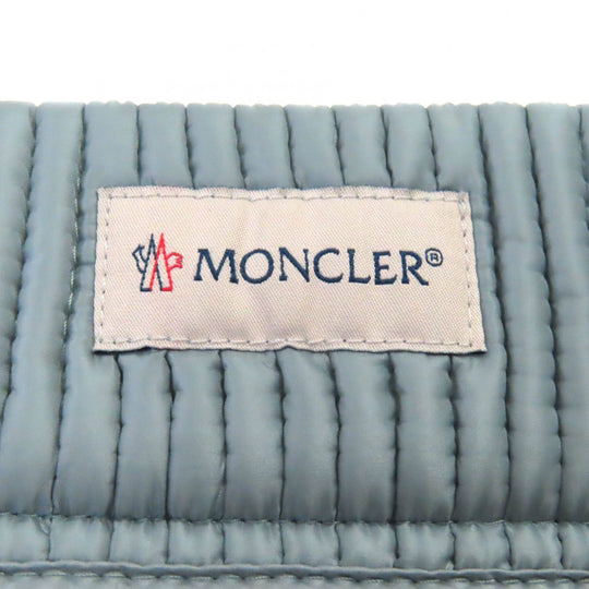 MONCLER skirt Outer: 100% nylon, Lining: 100% nylon, Part: 100% nylon, Filling: 100% polyester Light blue GONNA Women 38 Used Authentic