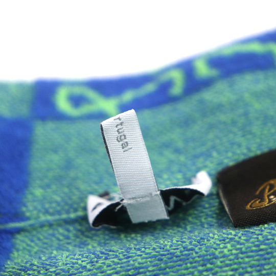 LOEWE Short sleeve shirt H616Y23X20 Main: 78% cotton, Main: 22% polyester Acid green Paula's Ibiza Anagram Terry Cotton Jacquard Short Sleeve mens S Used Authentic