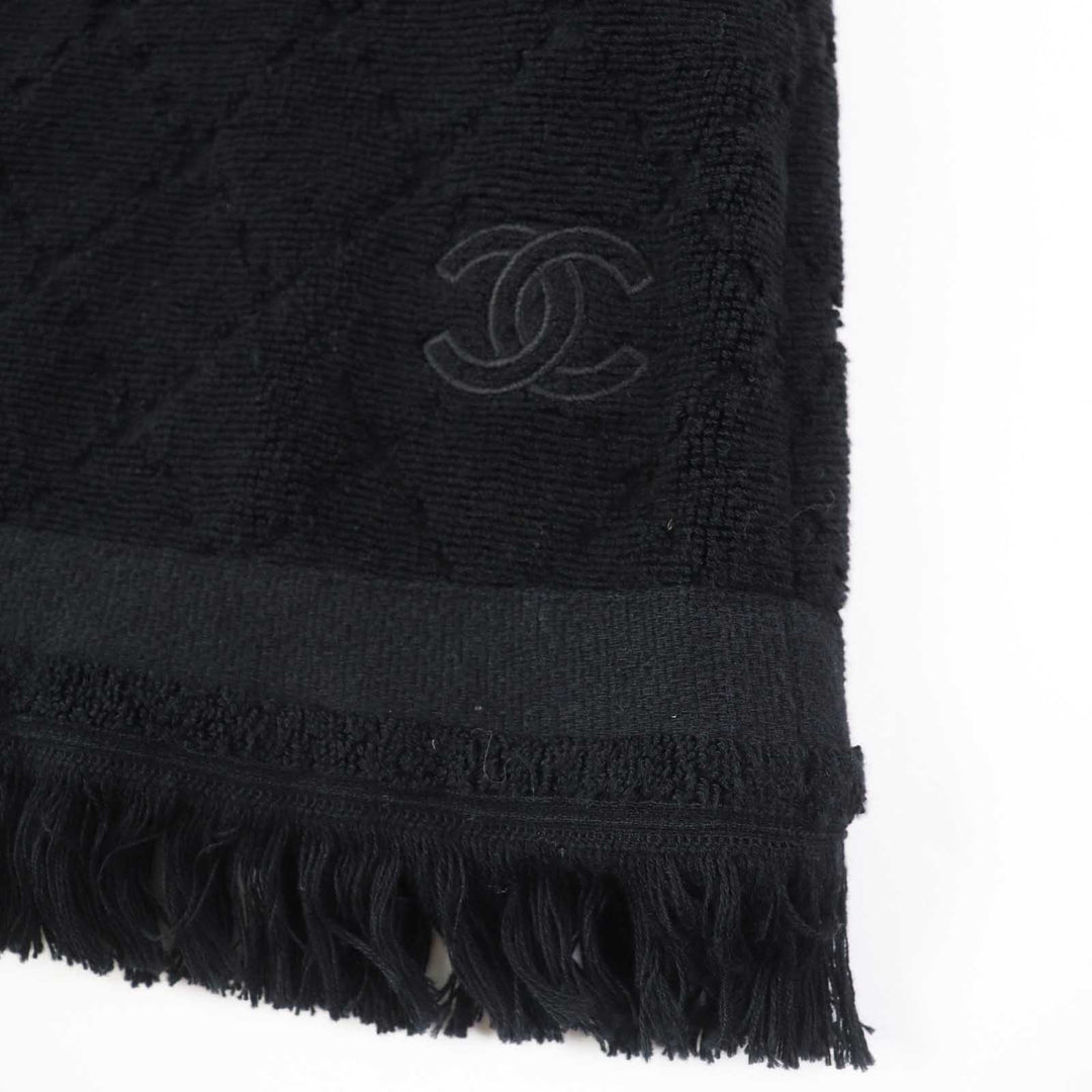 CHANEL one piece 15P P51319 Outer material: 100% cotton black Women 34 Used Authentic