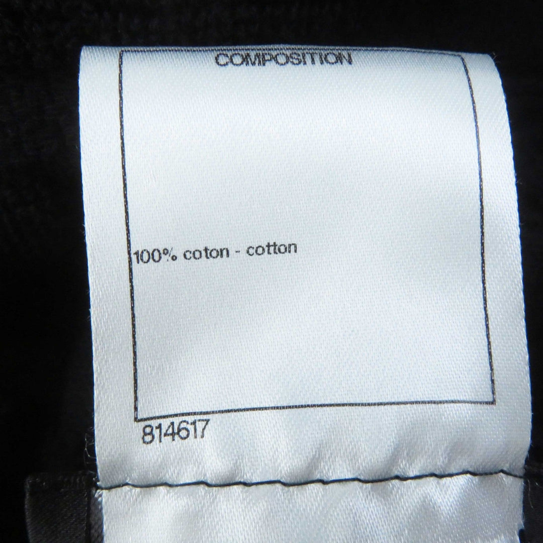 CHANEL one piece 15P P51319 Outer material: 100% cotton black Women 34 Used Authentic