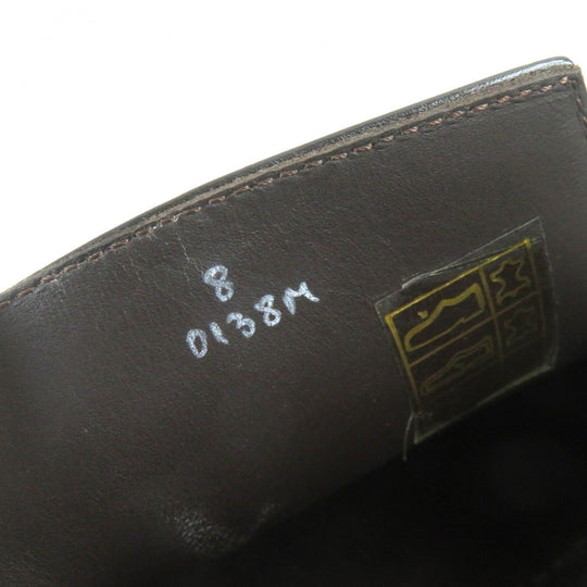 Berluti Sandals Main: Leather Dark brown Cyrus Oman Calligraphy mens 8 Used Authentic