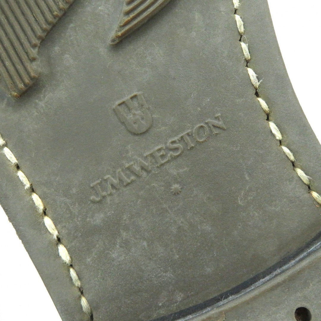 J.M WESTON Leather shoes Main: Leather black 31 Last 641 DERBY GOLF SHOES Derby Golf mens 5 Used Authentic