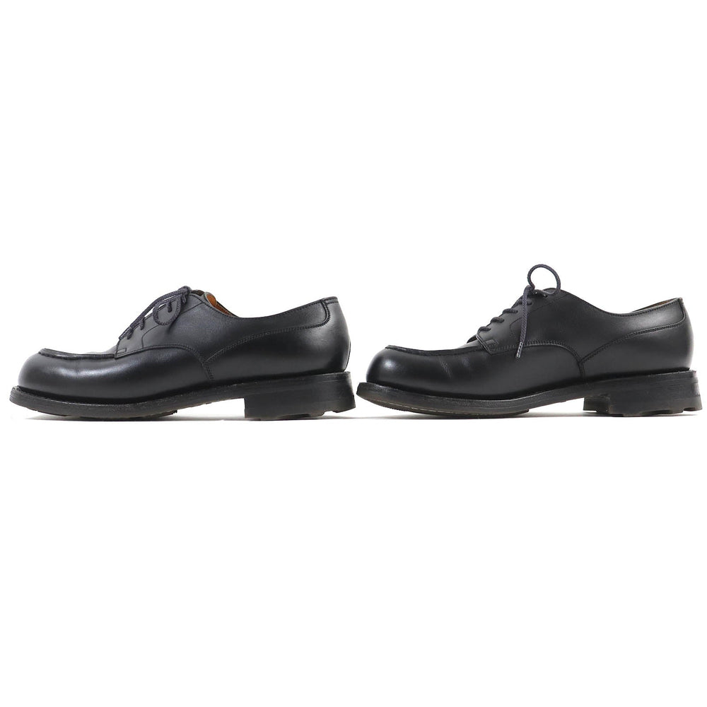 J.M WESTON Leather shoes Main: Leather black 31 Last 641 DERBY GOLF SHOES Derby Golf mens 5 Used Authentic