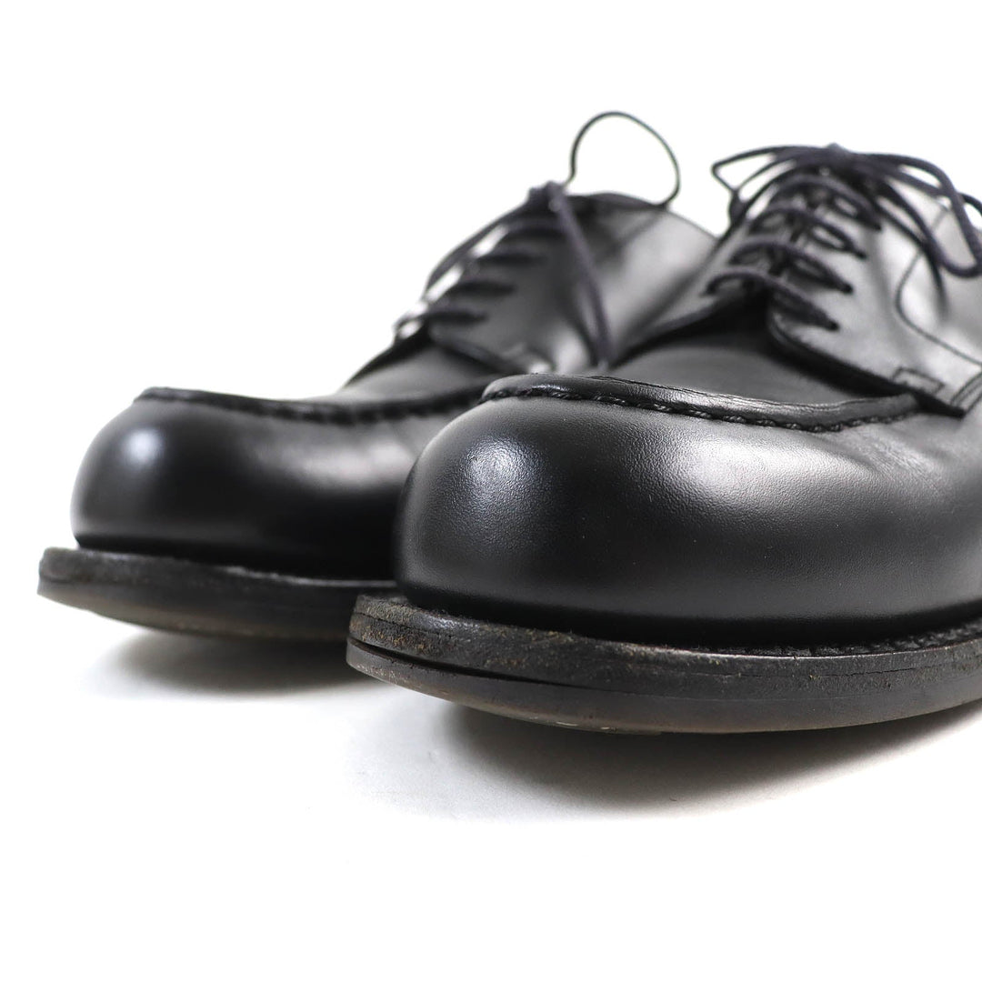 J.M WESTON Leather shoes Main: Leather black 31 Last 641 DERBY GOLF SHOES Derby Golf mens 5 Used Authentic