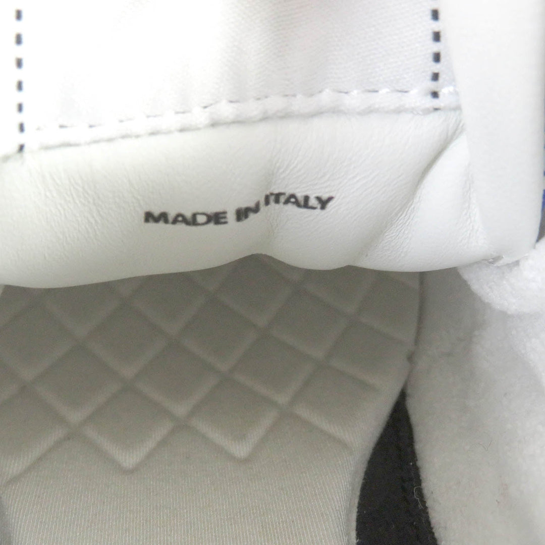 CHANEL Low cut sneakers G45585 fabric blue 36