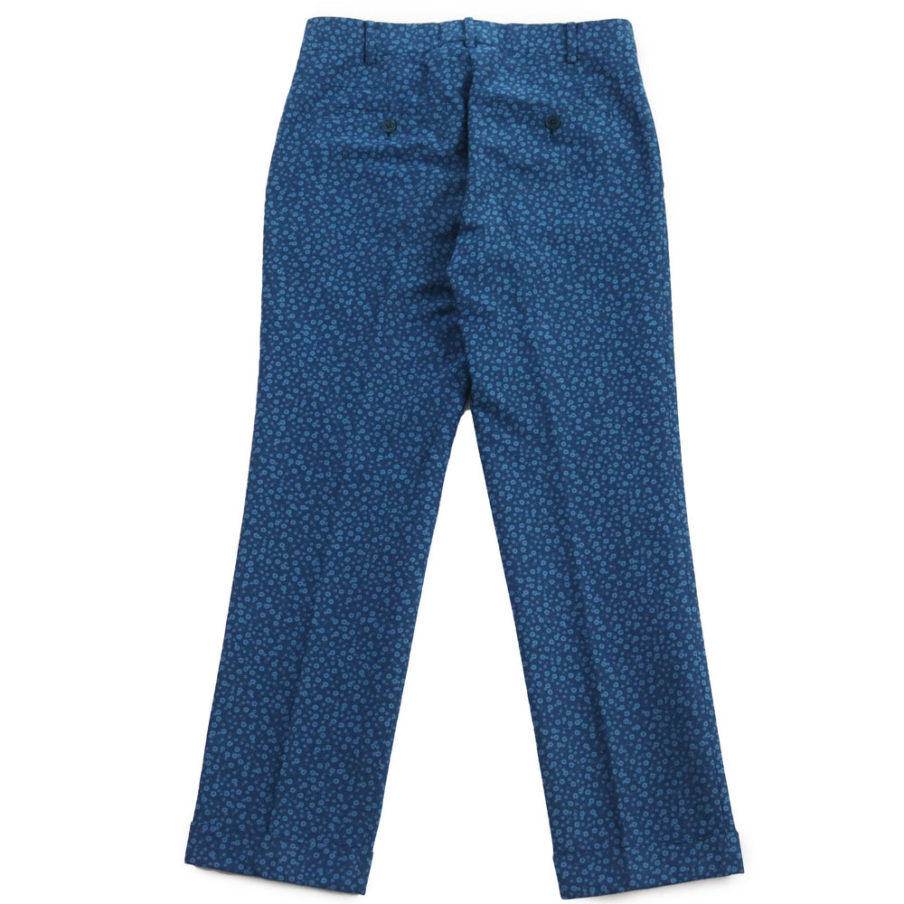 HERMES slacks Outer: 100% cotton, Lining: 100% cotton blue mens 38 Used Authentic