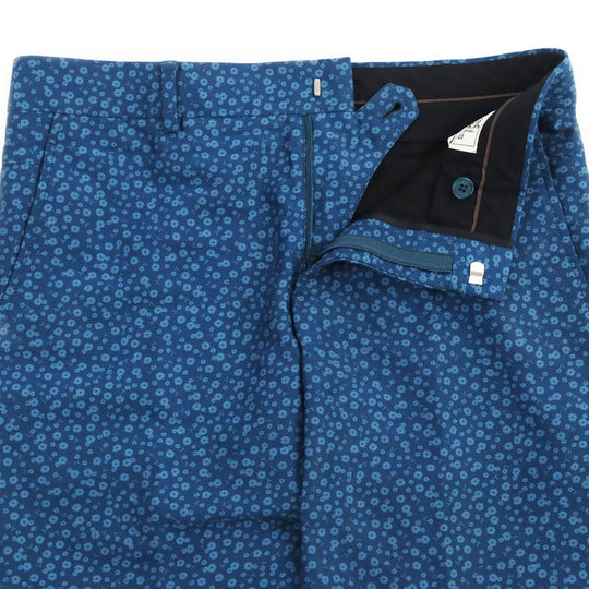 HERMES slacks Outer: 100% cotton, Lining: 100% cotton blue mens 38 Used Authentic