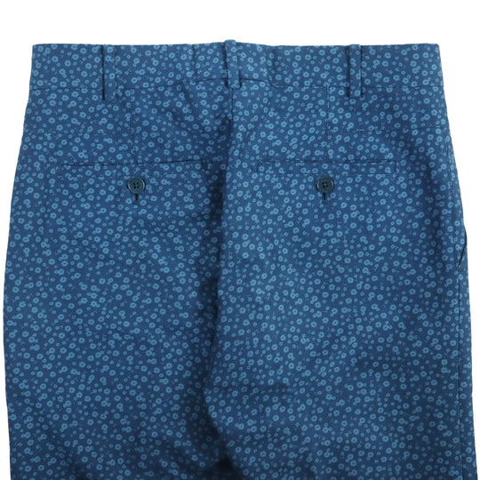 HERMES slacks Outer: 100% cotton, Lining: 100% cotton blue mens 38 Used Authentic