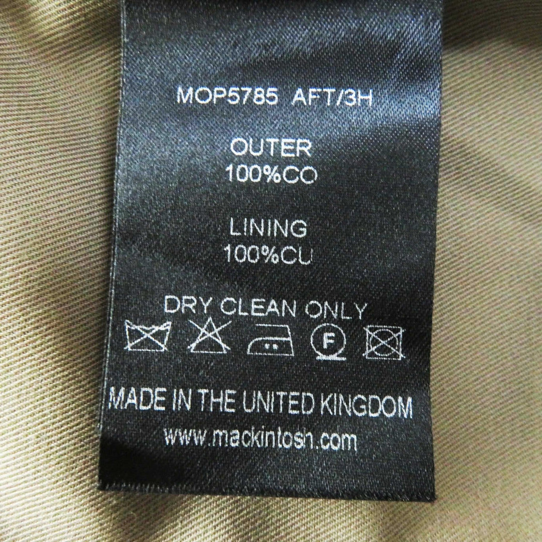 Mackintosh Stainless collar coat MO6938 Main: 100% cotton, lining: 100% cupra beige Women 12 Used Authentic