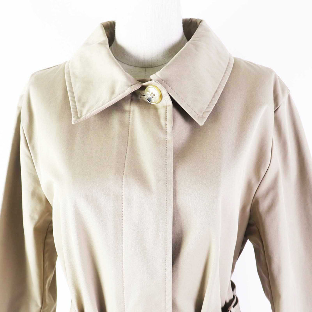 Mackintosh Stainless collar coat MO6938 Main: 100% cotton, lining: 100% cupra beige Women 12 Used Authentic