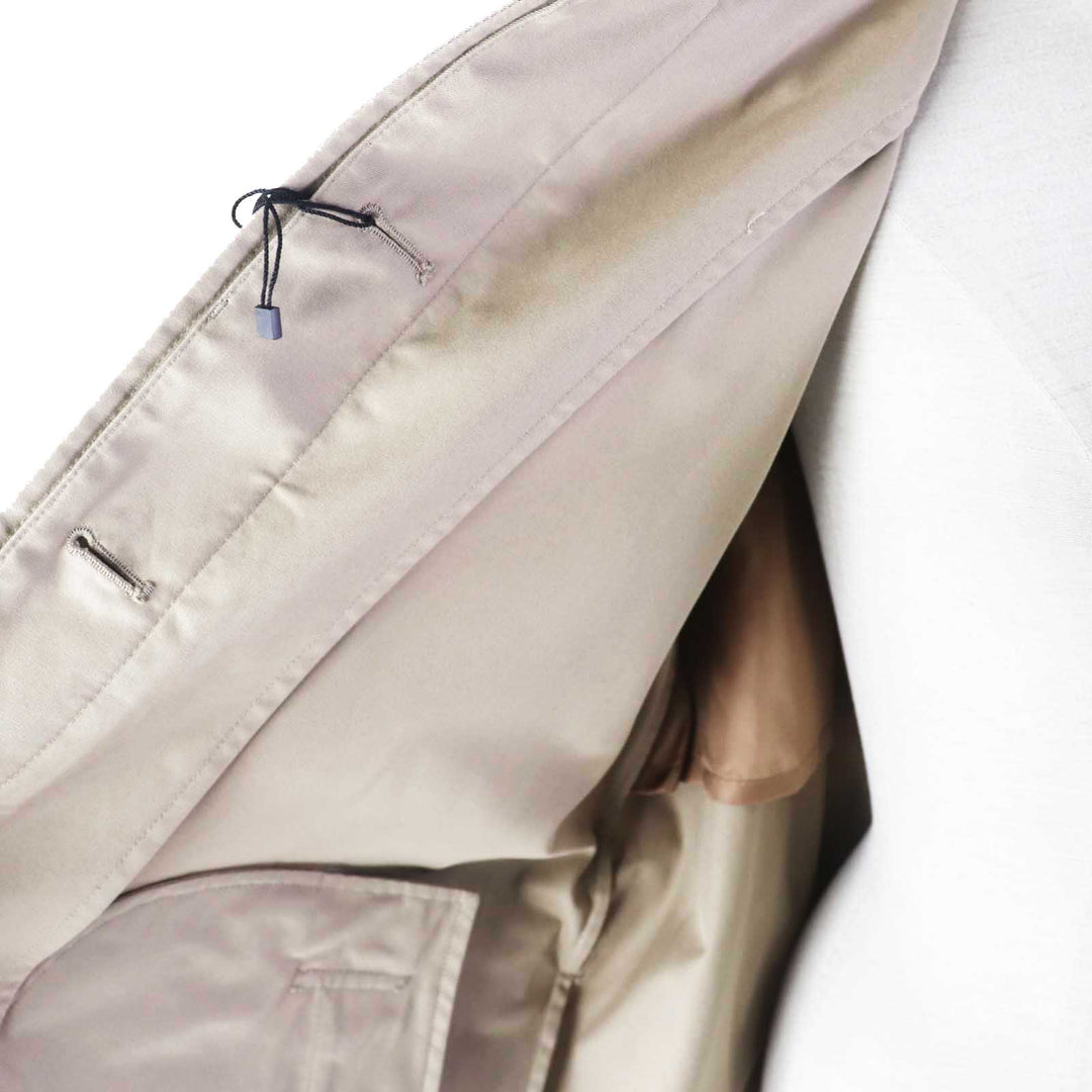 Mackintosh Stainless collar coat MO6938 Main: 100% cotton, lining: 100% cupra beige Women 12 Used Authentic