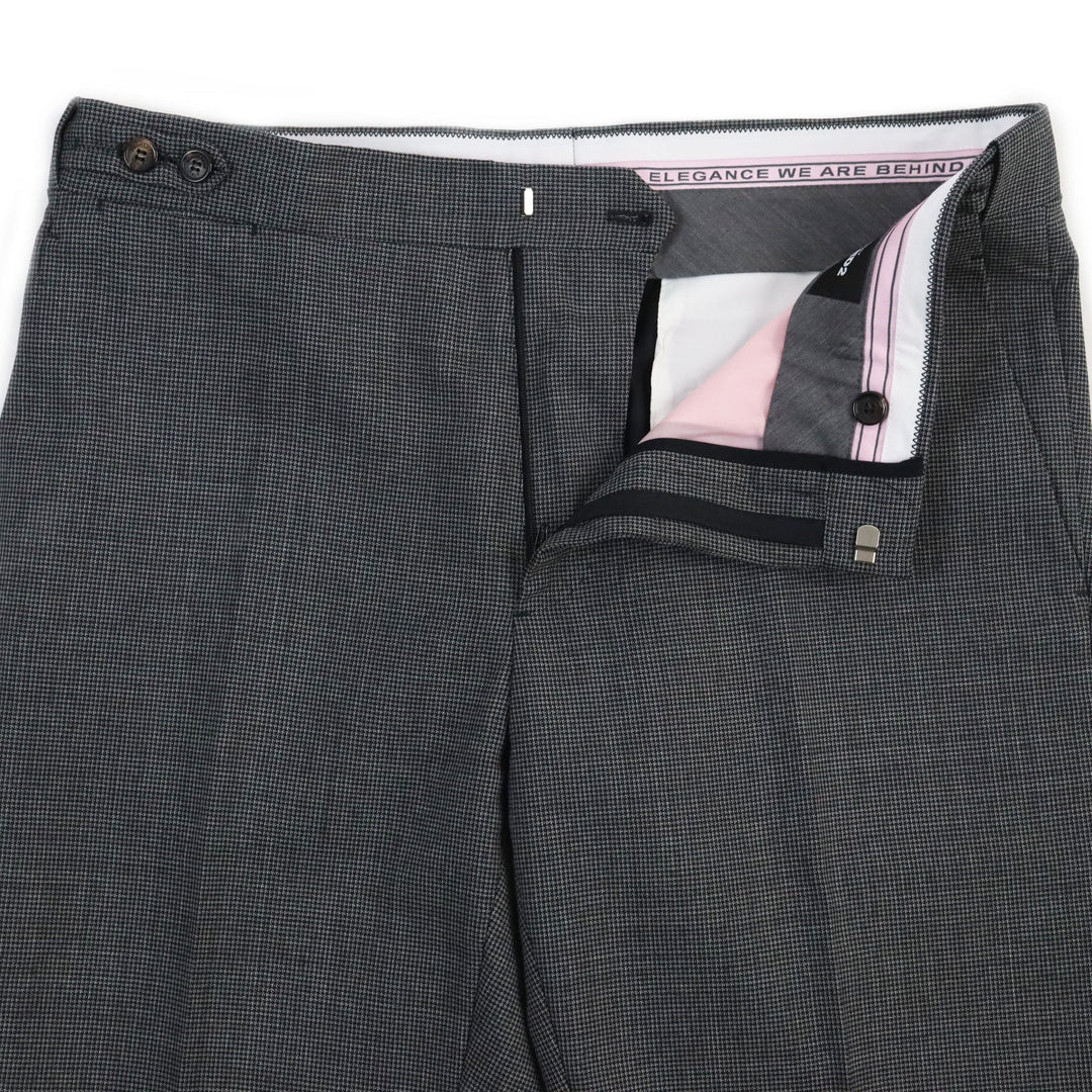DSQUARED2 slacks S71FT0180 Outer: 100% wool, Lining: 100% polyester, Part: 60% rayon, Part: 40% polyester, Part: 100% cotton, Part: 100% polyester Gray black mens 50 Used Authentic