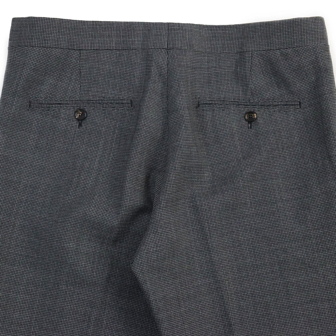 DSQUARED2 slacks S71FT0180 Outer: 100% wool, Lining: 100% polyester, Part: 60% rayon, Part: 40% polyester, Part: 100% cotton, Part: 100% polyester Gray black mens 50 Used Authentic