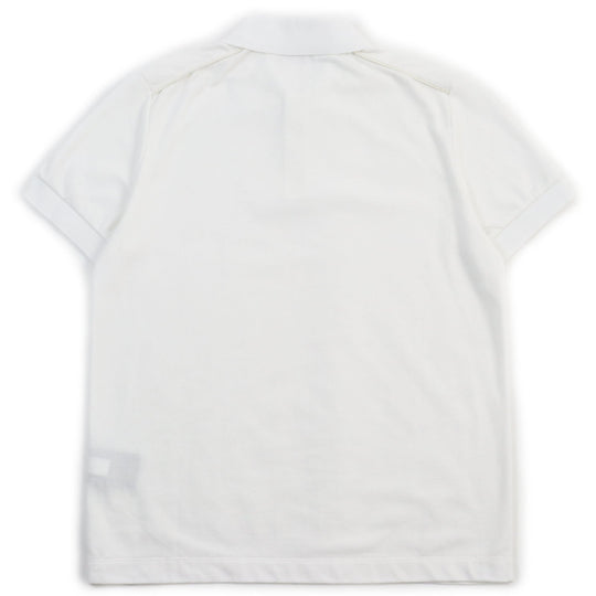 Berluti Short sleeve polo shirt R14JPS25CAET Main: 100% cotton, some parts: sheep leather white mens S Used Authentic