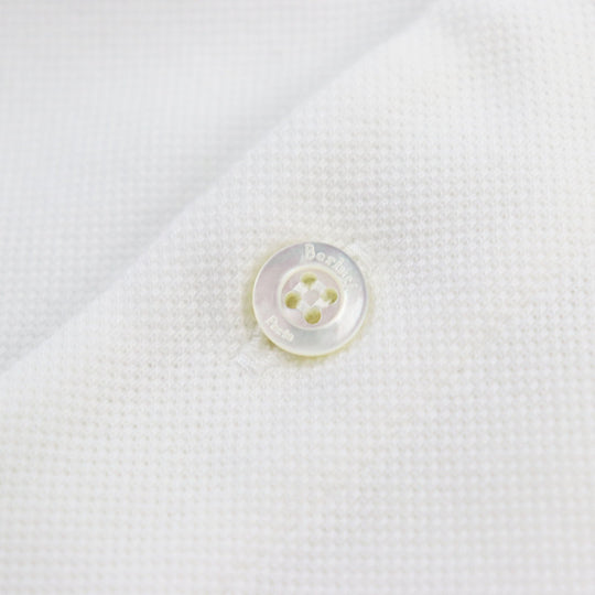 Berluti Short sleeve polo shirt R14JPS25CAET Main: 100% cotton, some parts: sheep leather white mens S Used Authentic