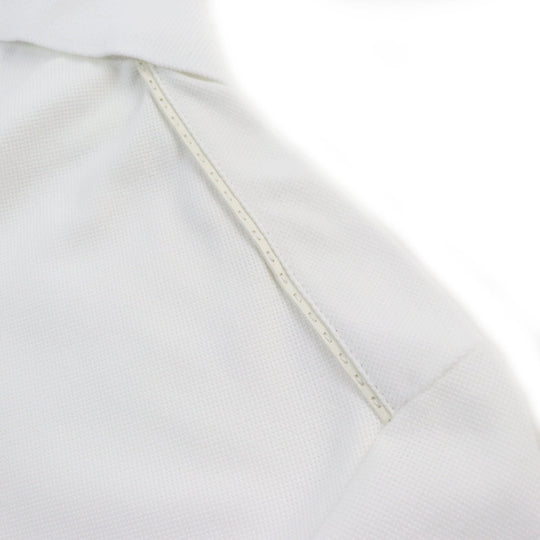 Berluti Short sleeve polo shirt R14JPS25CAET Main: 100% cotton, some parts: sheep leather white mens S Used Authentic
