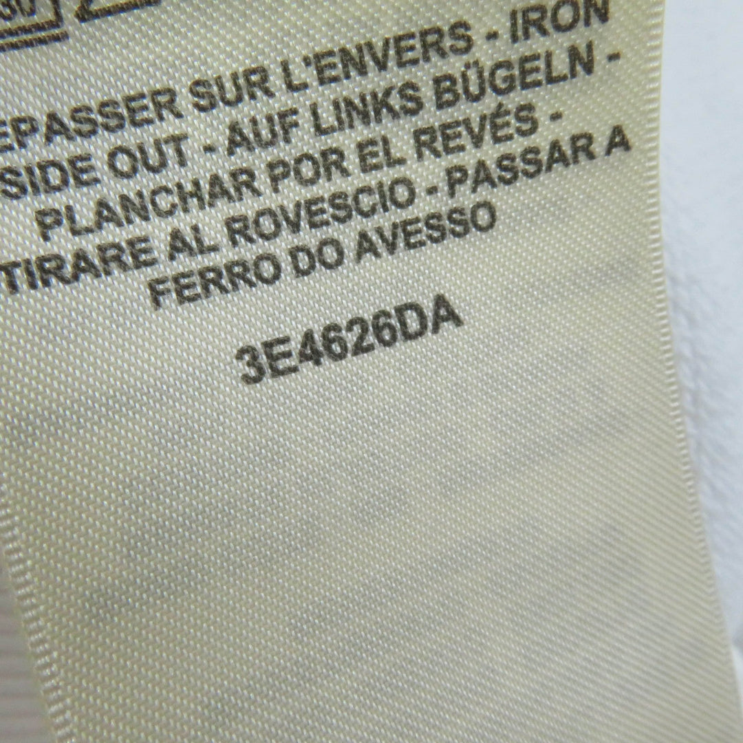 HERMES sweat 3E4626DA Main: 100% cotton, Part: 96% cotton, Part: 4% polyurethane, Embroidered part: 100% polyester White multicolor Chevroscope Women 34 Used Authentic