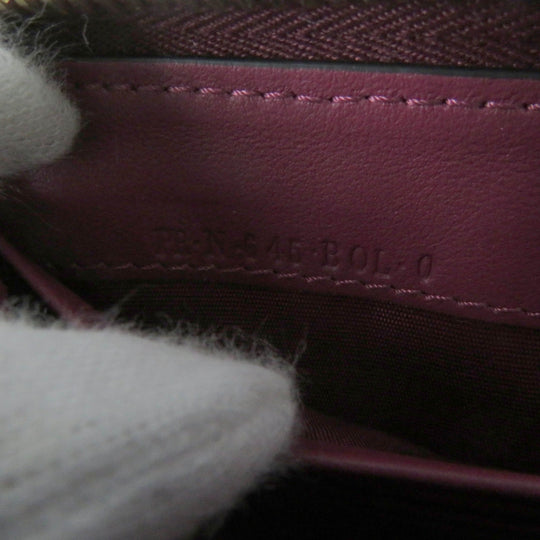 Valentino Garavani Long Wallet Purse NW0P0645 Main: Leather Purple type Women Used Authentic