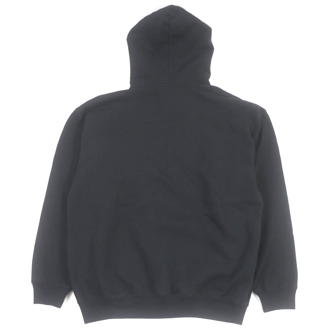 BALENCIAGA Hoodie 570811 Main: 100% cotton black mens M Used Authentic
