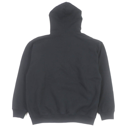 BALENCIAGA Hoodie 570811 Main: 100% cotton black mens M Used Authentic