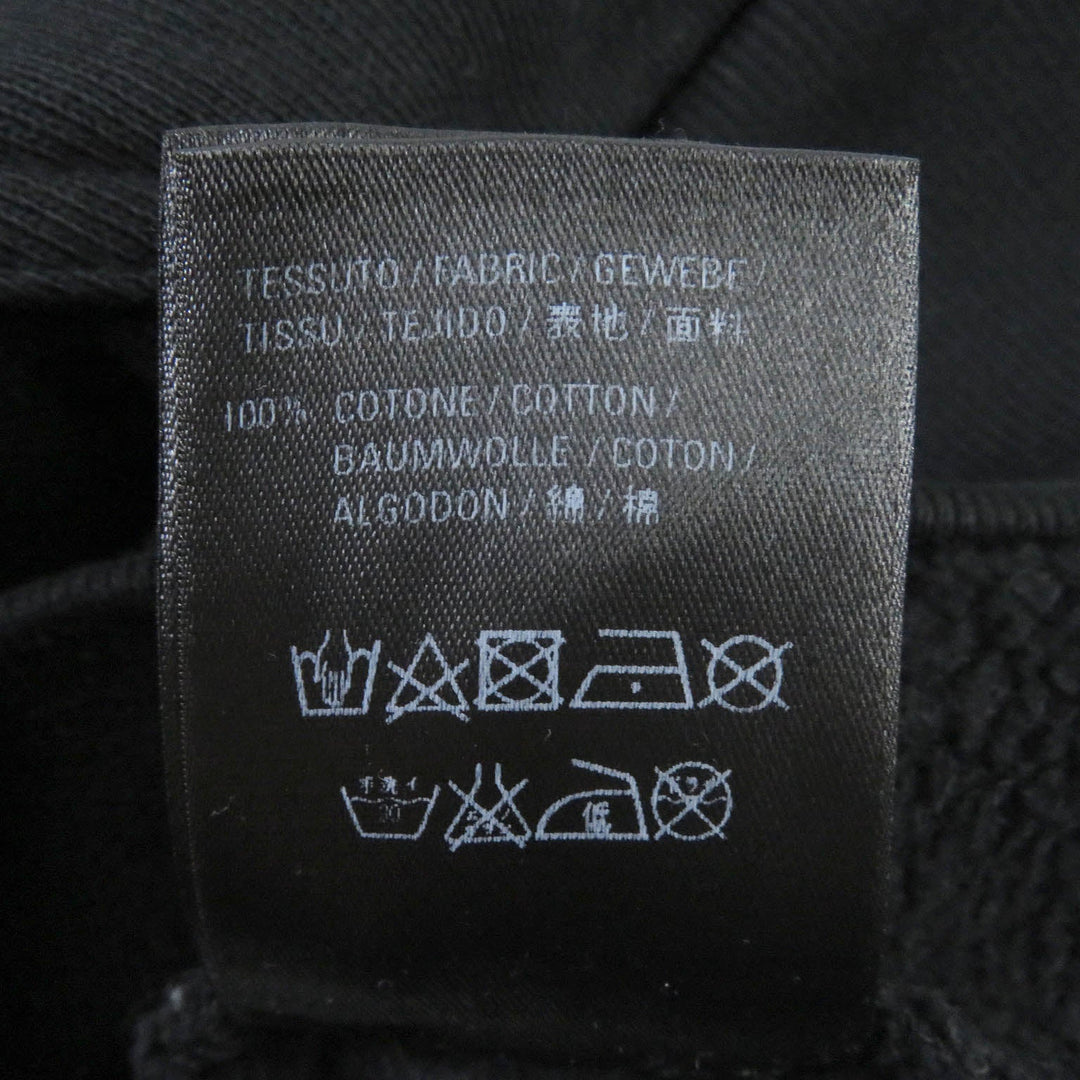 BALENCIAGA Hoodie 559367 Main: 100% cotton black mens S Used Authentic
