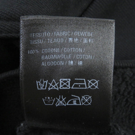 BALENCIAGA Hoodie 559367 Main: 100% cotton black mens S Used Authentic