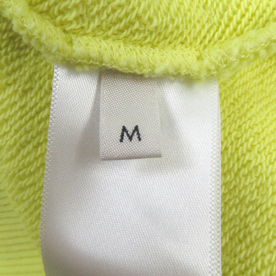 CELINE Hoodie 2Y369670Q Main: 100% cotton, part: 96% cotton, part: 4% polyurethane yellow mens M Used Authentic