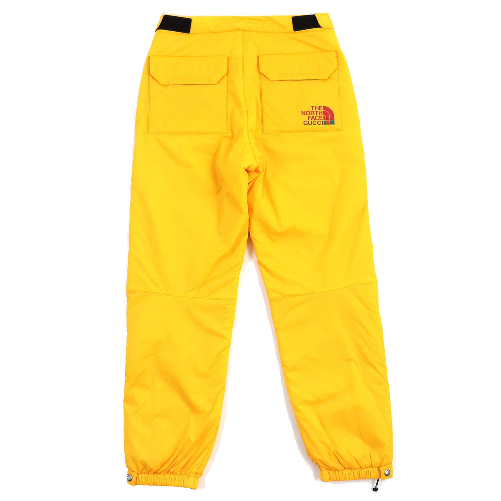 GUCCI cargo pants 663764 Main: 88% nylon, Main: 12% polyurethane, Lining: 100% nylon, Filling: 100% polyester yellow mens S Used Authentic