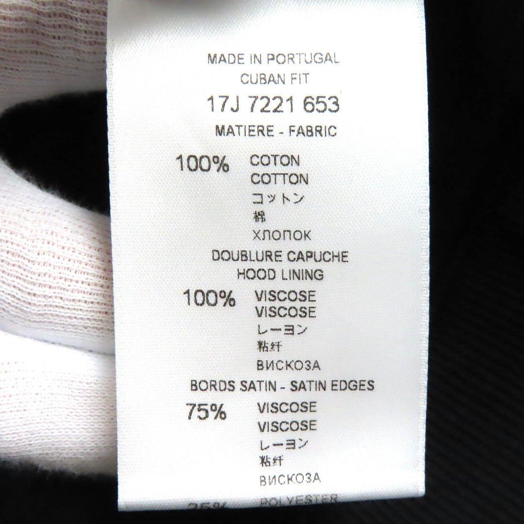 GIVENCHY Hoodie 17J7221653 Outer: 100% cotton, part: 75% rayon, part: 25% polyester, lining: 100% rayon black mens S Used Authentic