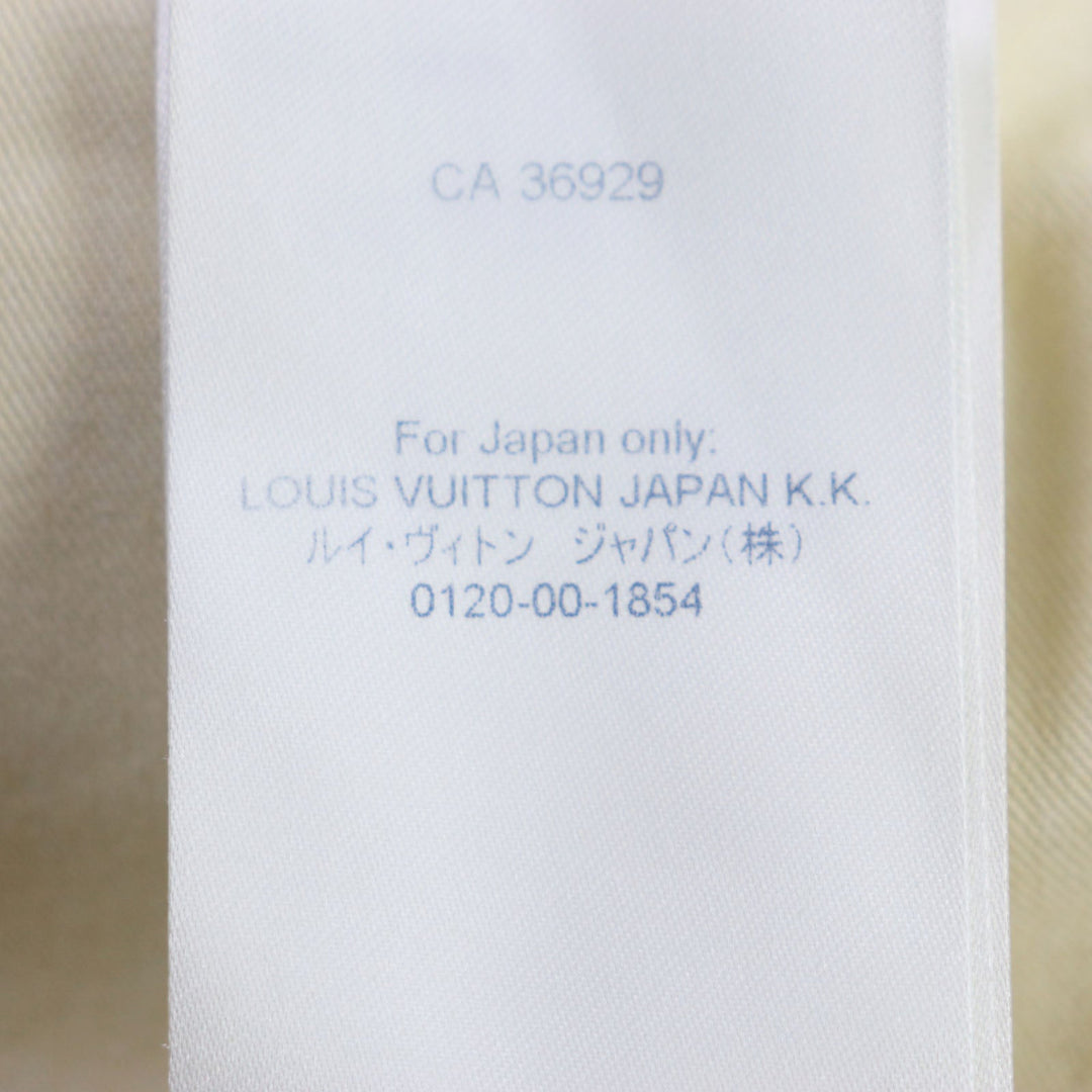 LOUIS VUITTON Denim pants Main: 100% cotton, Lining: 100% cotton, Leather part: Cowhide Blue type mens 30 Used Authentic