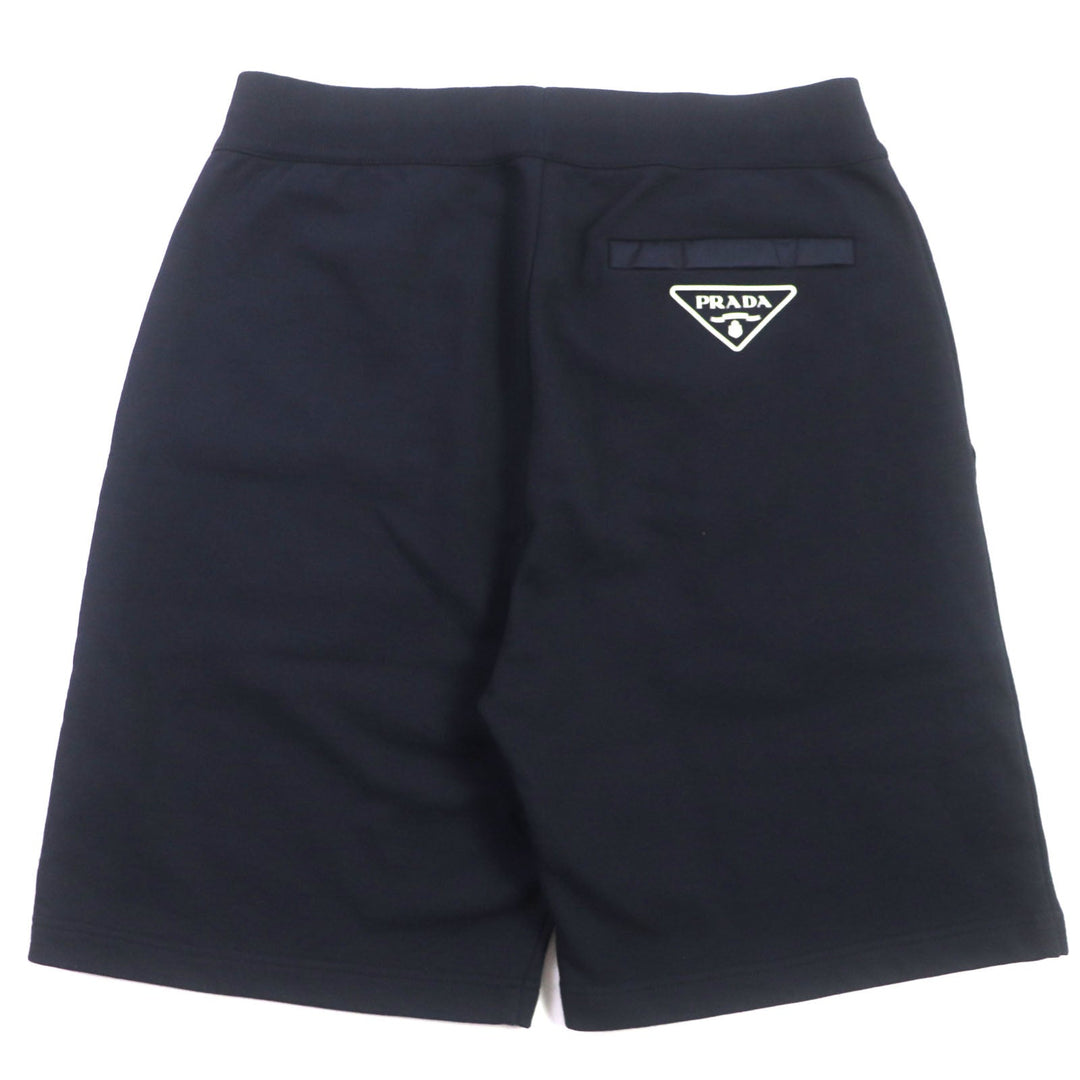 PRADA Shorts UJP212 Main: 100% cotton, Part: 100% polyamide Navy Bermuda mens S Used Authentic