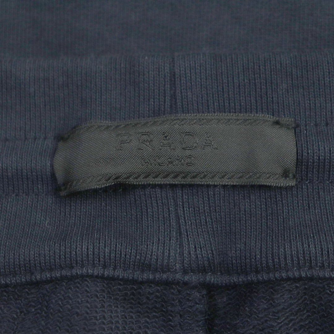 PRADA Shorts UJP212 Main: 100% cotton, Part: 100% polyamide Navy Bermuda mens S Used Authentic