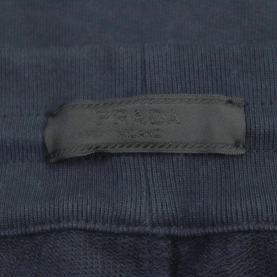 PRADA Shorts UJP212 Main: 100% cotton, Part: 100% polyamide Navy Bermuda mens S Used Authentic