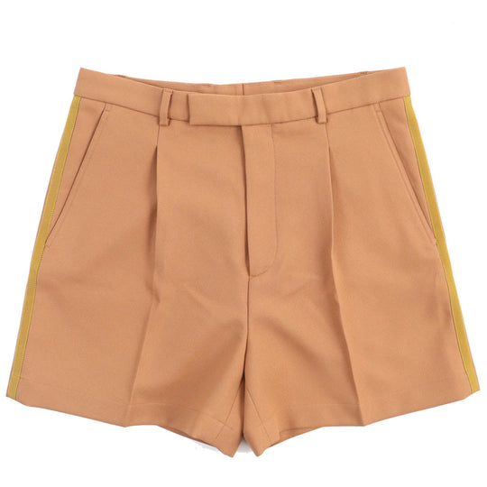 GUCCI Shorts 691437 Main: 100% polyester, Embroidery: 100% polyester, Applique: 50% cotton, 50% rayon beige Fluid Drill mens 46 Used Authentic