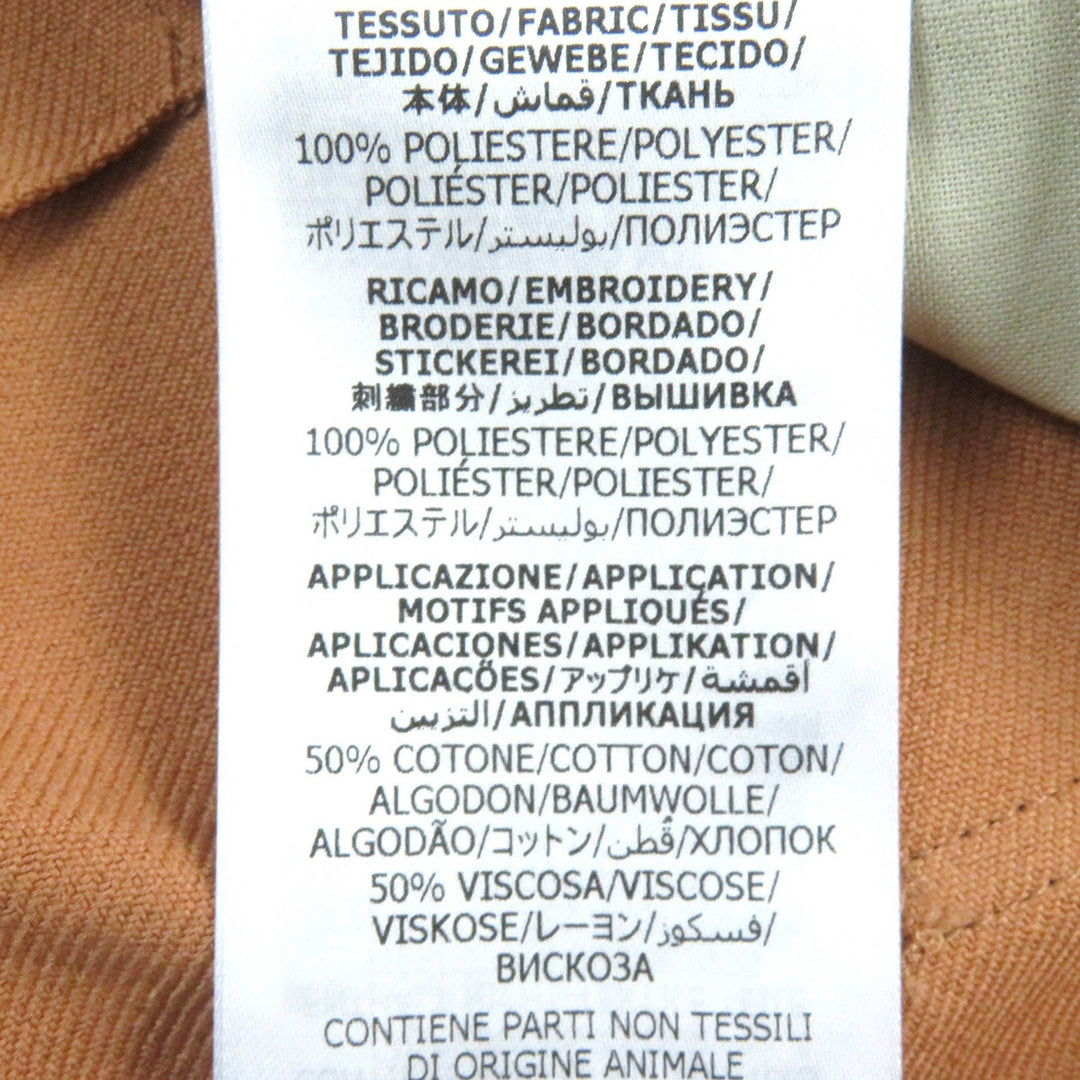 GUCCI Shorts 691437 Main: 100% polyester, Embroidery: 100% polyester, Applique: 50% cotton, 50% rayon beige Fluid Drill mens 46 Used Authentic