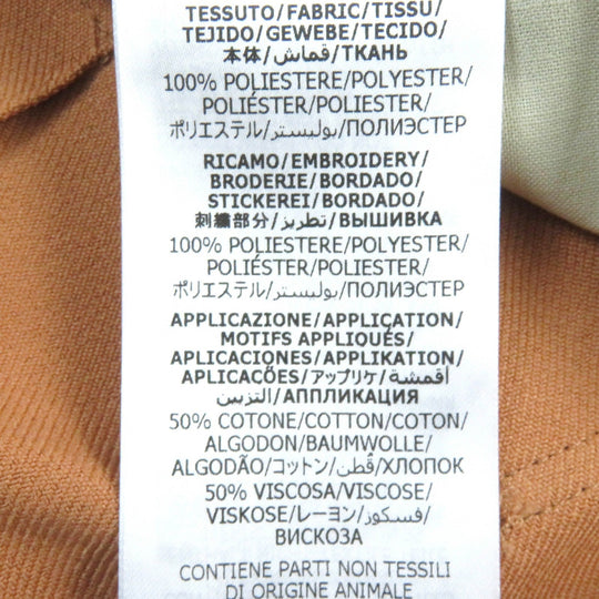 GUCCI Shorts 691437 Main: 100% polyester, Embroidery: 100% polyester, Applique: 50% cotton, 50% rayon beige Fluid Drill mens 46 Used Authentic