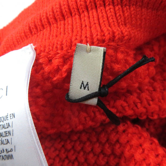 GUCCI Shorts 693835 Main: 66% linen, Main: 34% cotton, Part: 65% linen, Part: 31% cotton, Part: 3% nylon, Part: 1% polyurethane, Part: 100% cotton Orange Women M Used Authentic