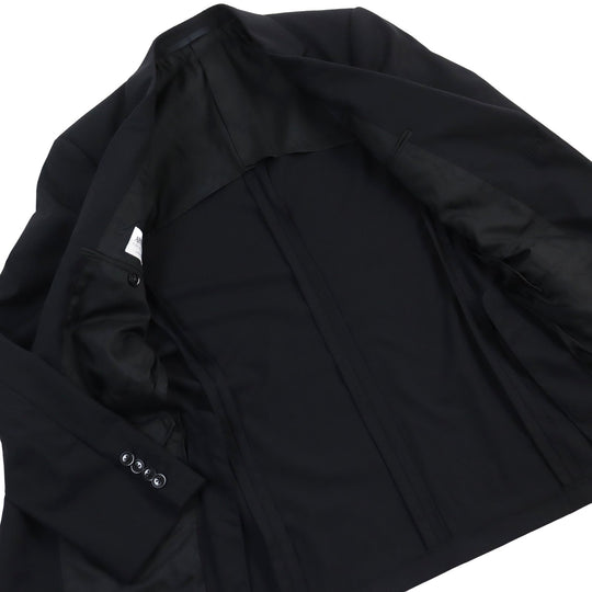ARMANI COLLEZIONI suit 2251CA wool black mens 44 Used Authentic