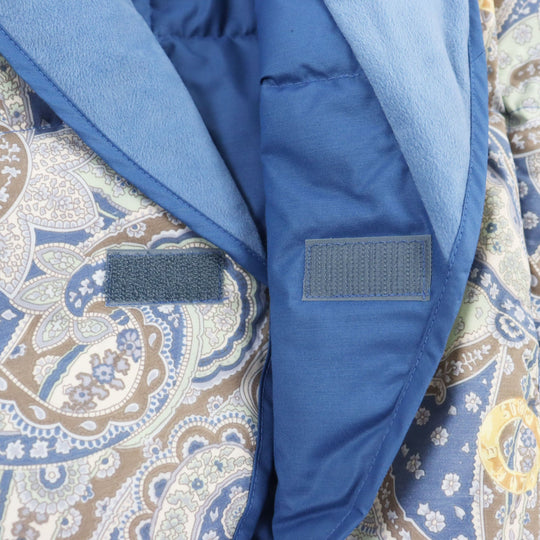 CELINE Down vest SAF5553716 polyester blue F