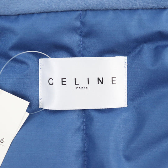 CELINE Down vest SAF5553716 polyester blue F