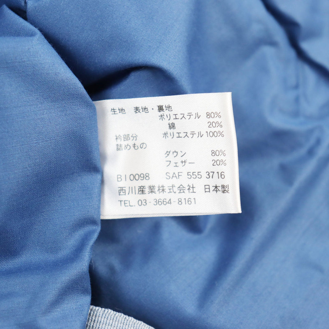 CELINE Down vest SAF5553716 polyester blue F