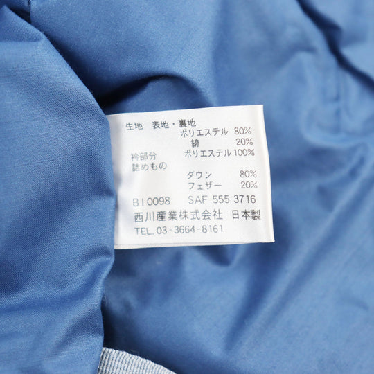 CELINE Down vest SAF5553716 polyester blue F
