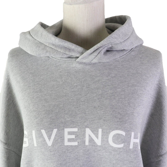 GIVENCHY sweat BWJ03M3YBB Main: 100% cotton gray Women S Used Authentic
