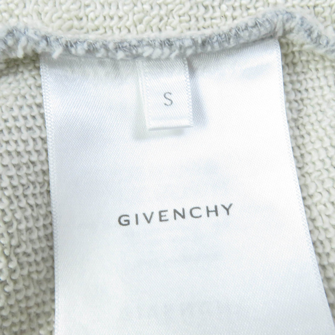 GIVENCHY sweat BWJ03M3YBB Main: 100% cotton gray Women S Used Authentic
