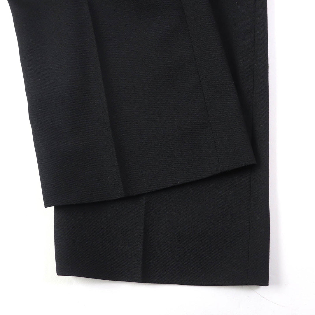 BURBERRY Pants 8046323 Main: 100% wool, Lining: 93% cupra, Lining: 7% elastane black Women 38 Used Authentic