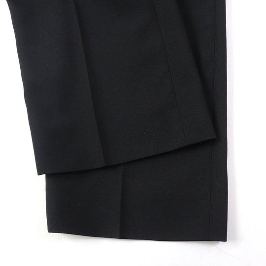BURBERRY Pants 8046323 Main: 100% wool, Lining: 93% cupra, Lining: 7% elastane black Women 38 Used Authentic