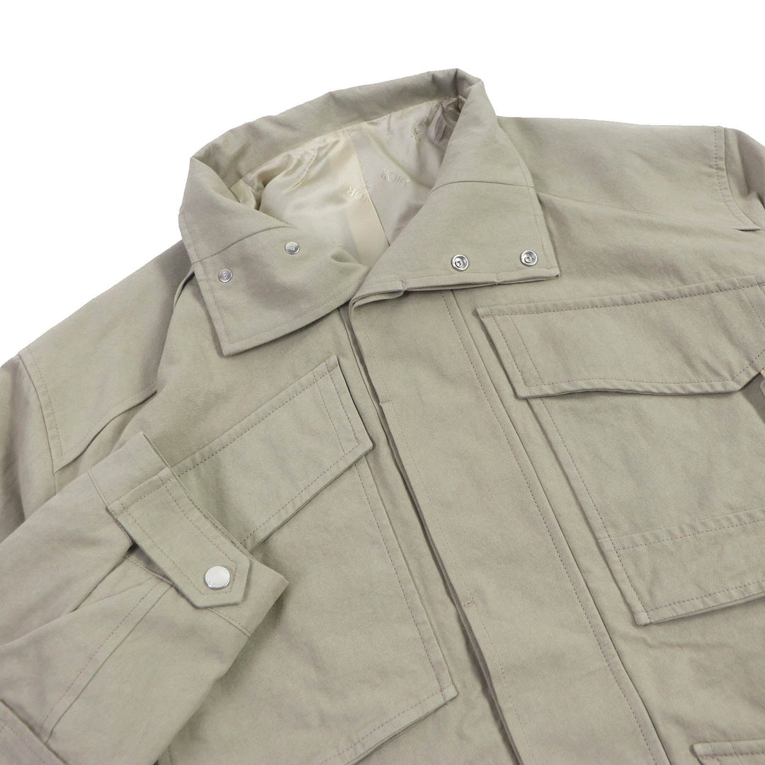 Christian Dior Blouson 313C402A5673 Outer: 100% cotton, Lining: 100% cupra, Part: 100% polyester khaki mens 48 Used Authentic